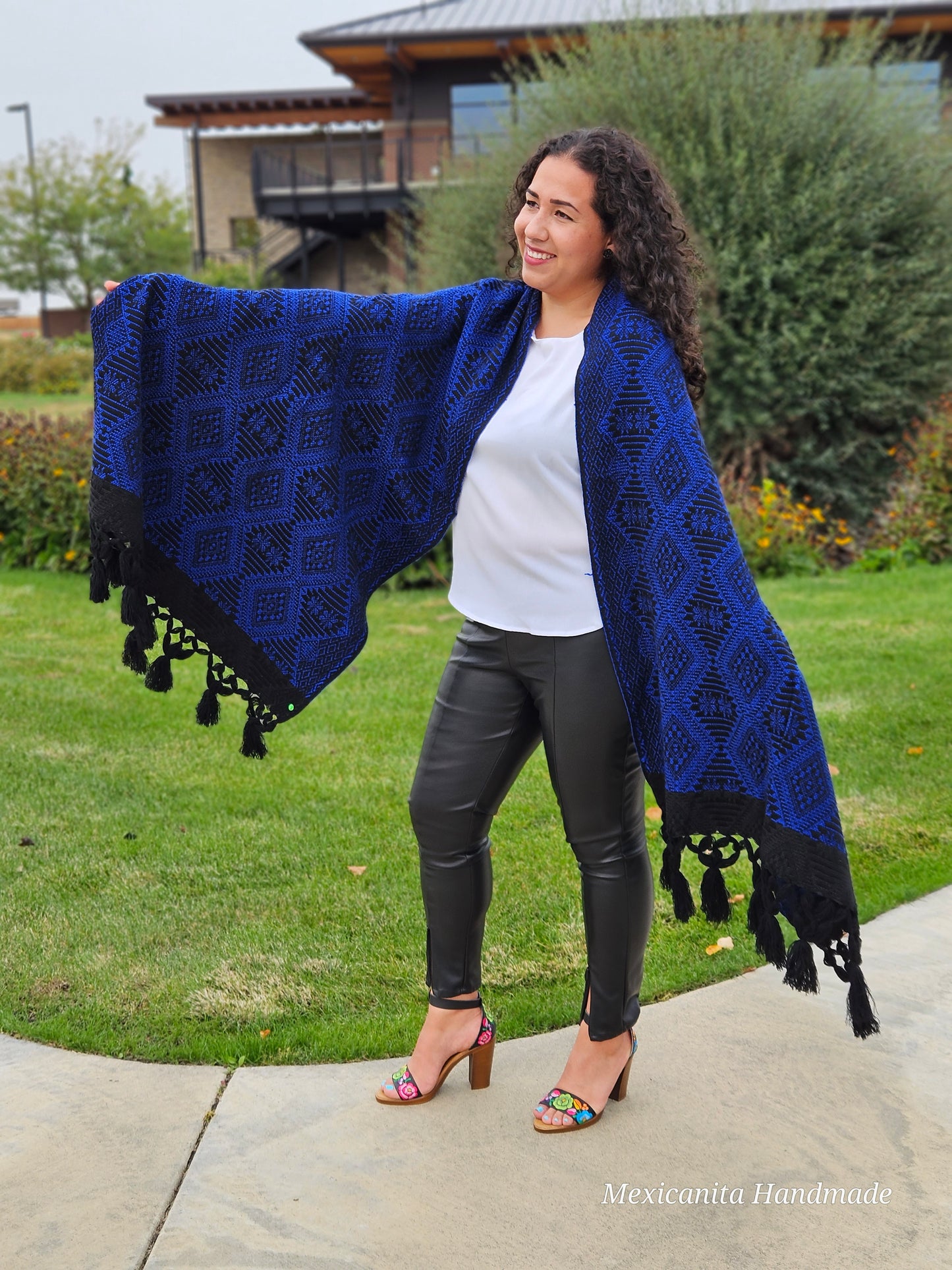Mexican rebozo, artisanal shawl