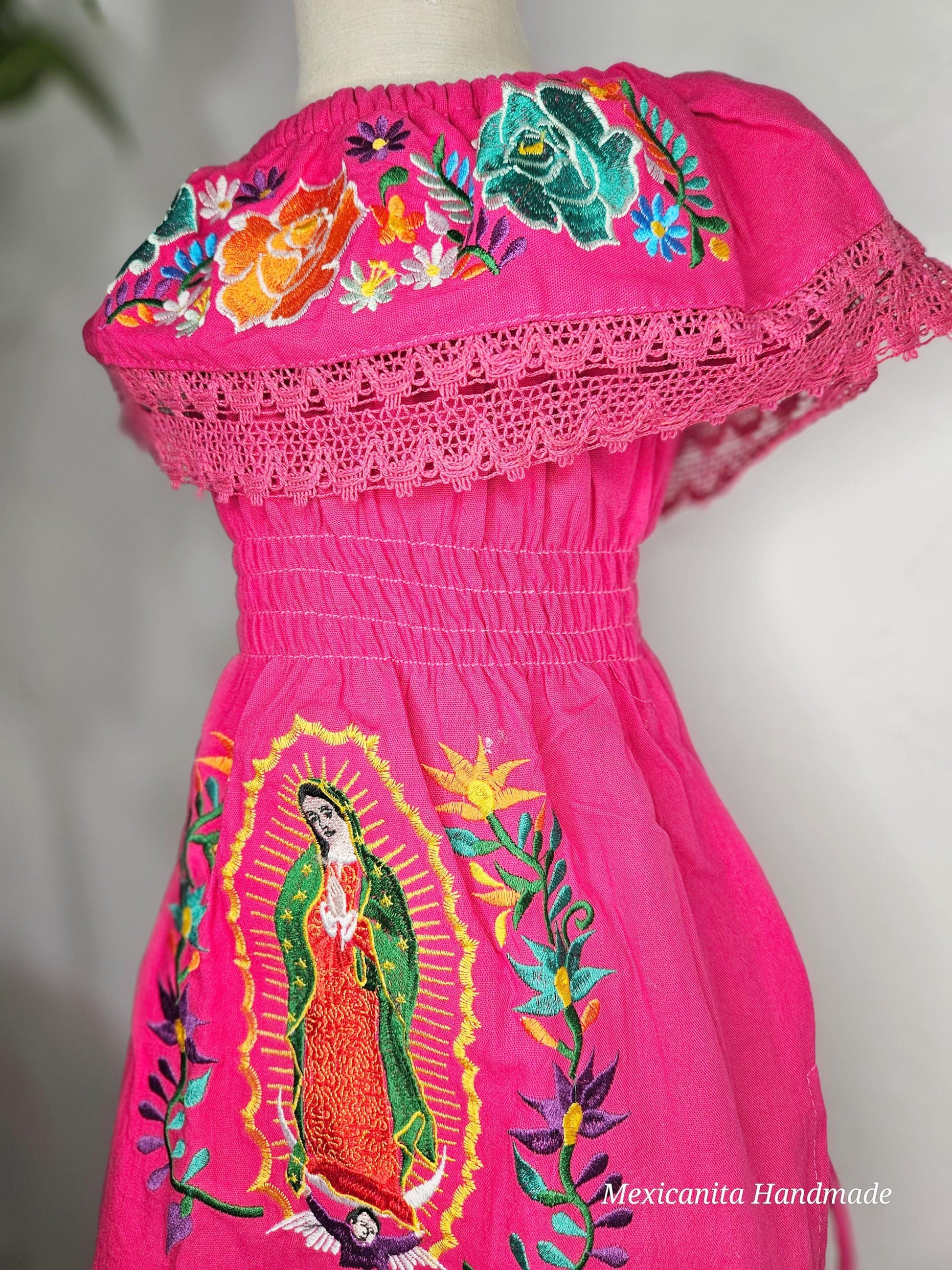 Virgencita outfit || Virgen Maria dress || Virgen de Guadalupe onesie|| Lady of guadalupe dress|| Mexican outfit for girls|| Virgin Mary