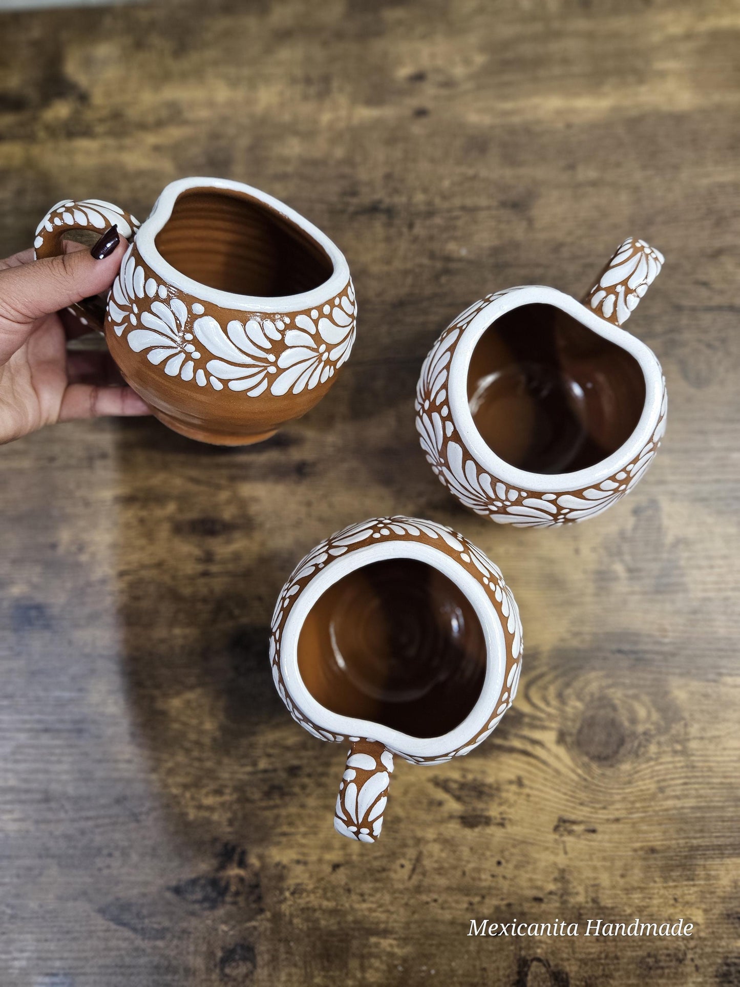 Heart-shaped talavera mug||17 oz capacity||Talavera cups||Talavera pottery||Talavera coffe mug||Valentines gift||Wedding gifts||