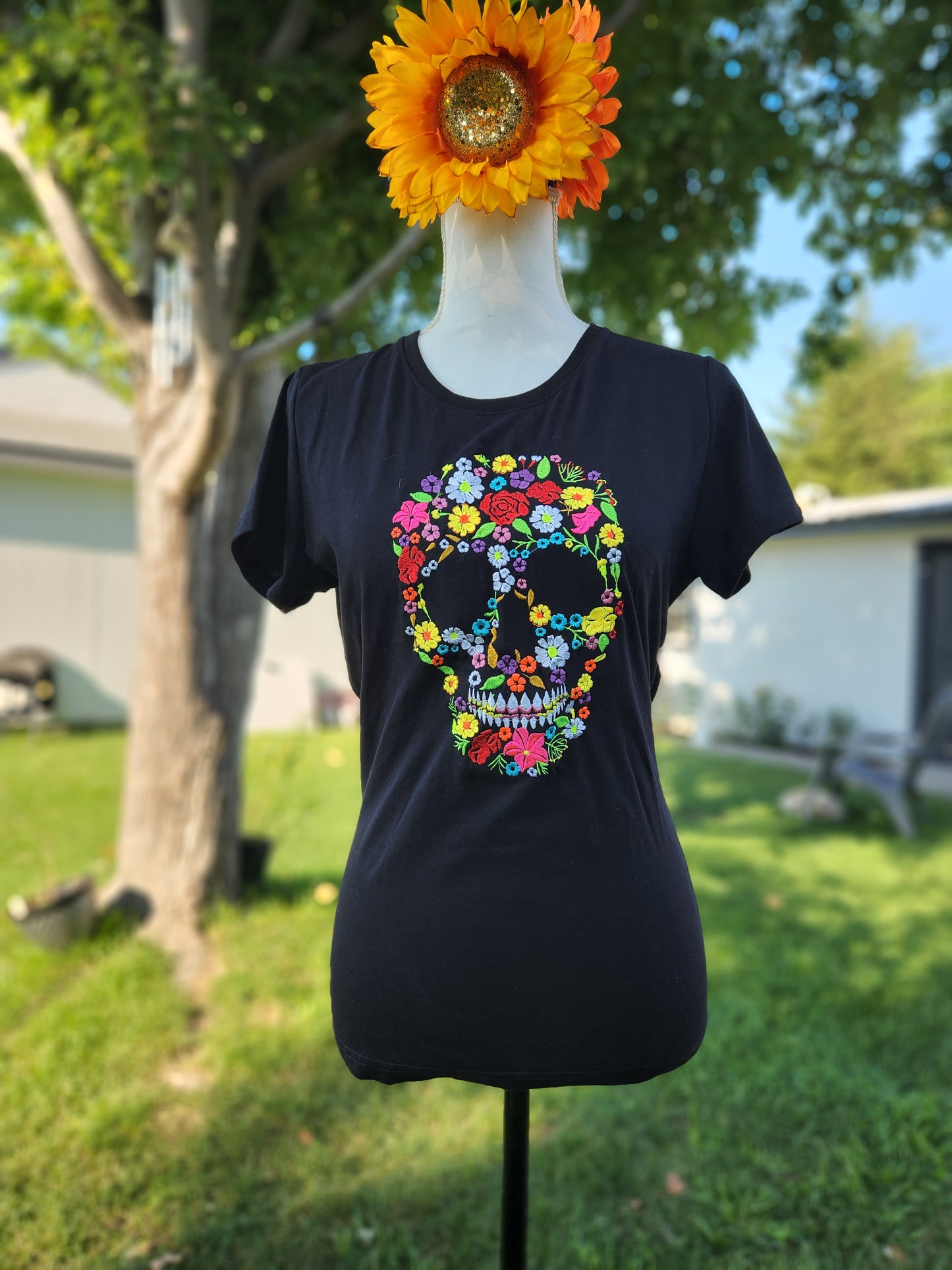 Skull blouse