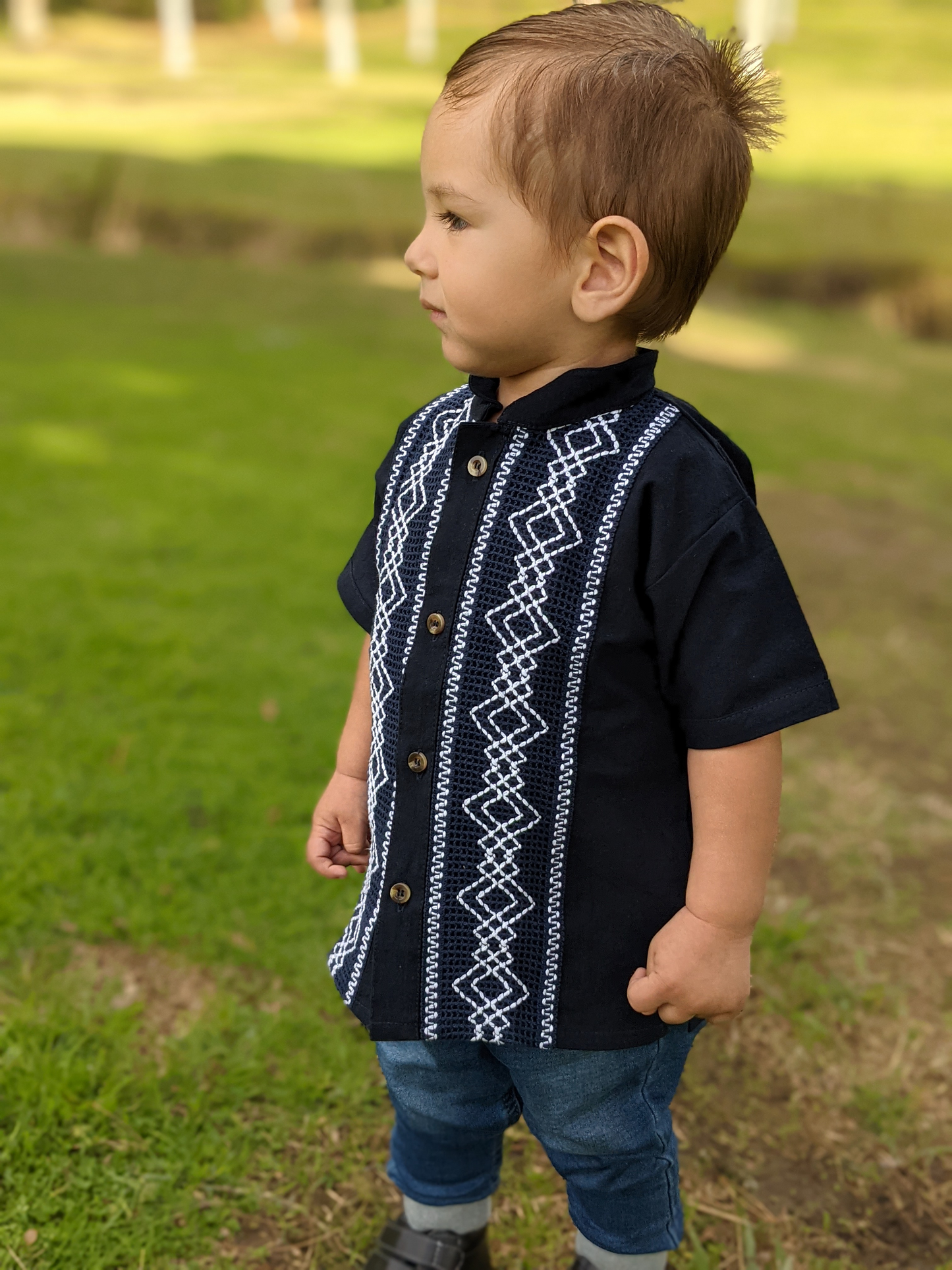 Mexican guayaberas for boys