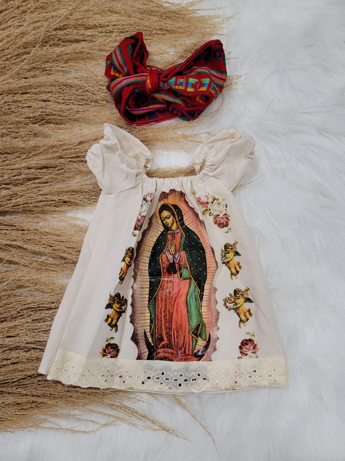 Virgen de Guadalupe baby dress Virgen de Guadalupe baby dress
