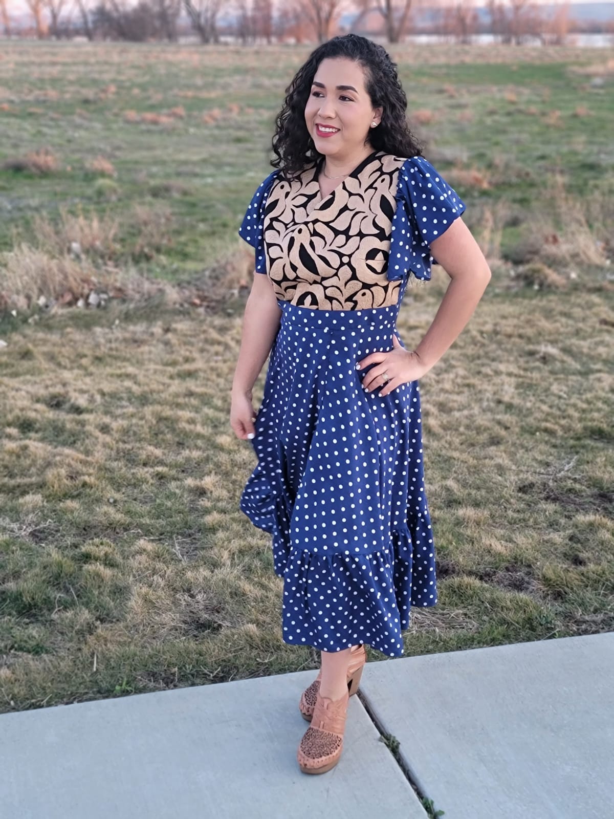 Red otomi dress