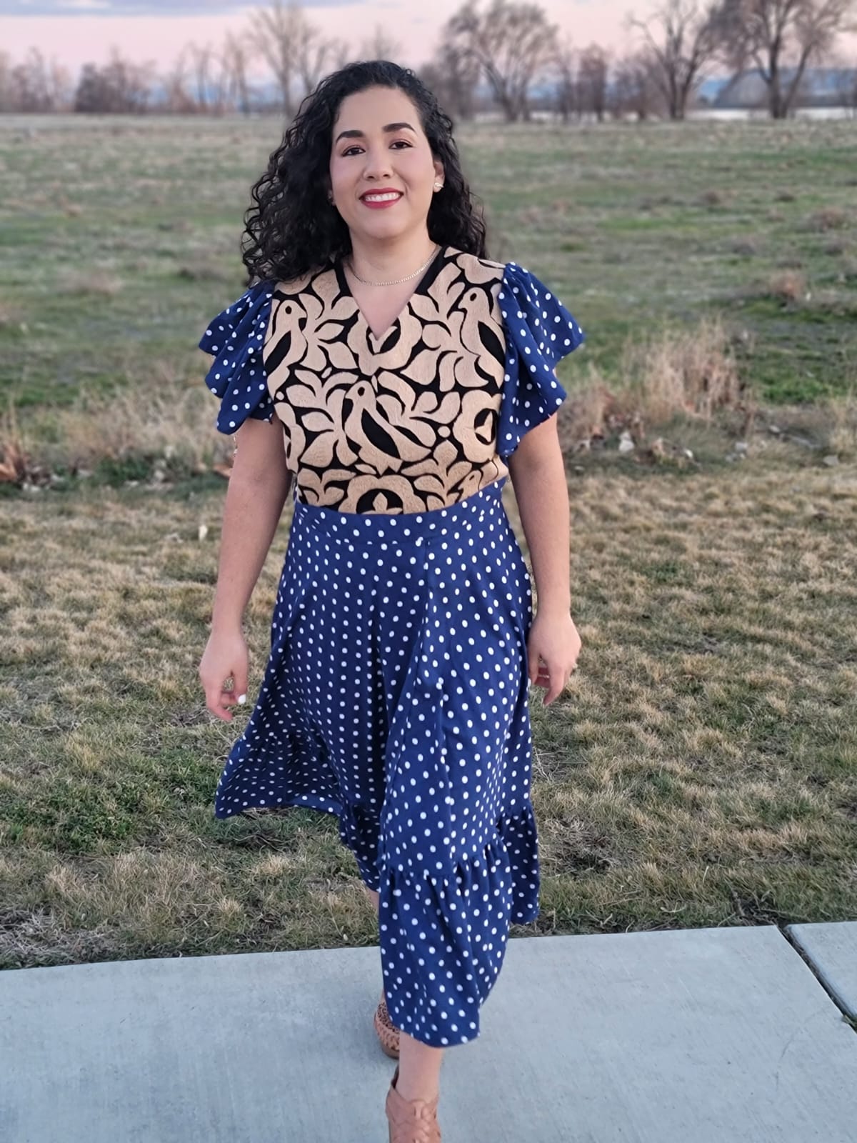 Red otomi dress