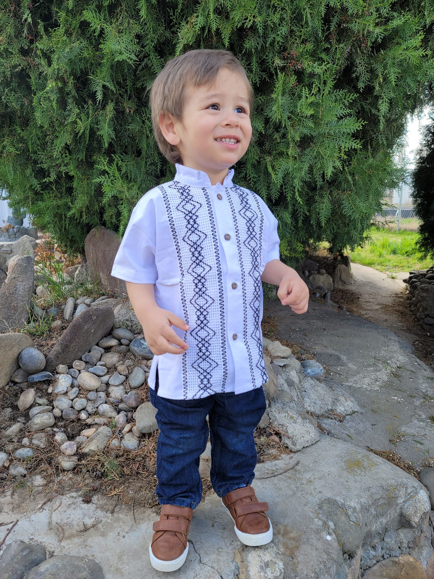 Mexican guayaberas for boys