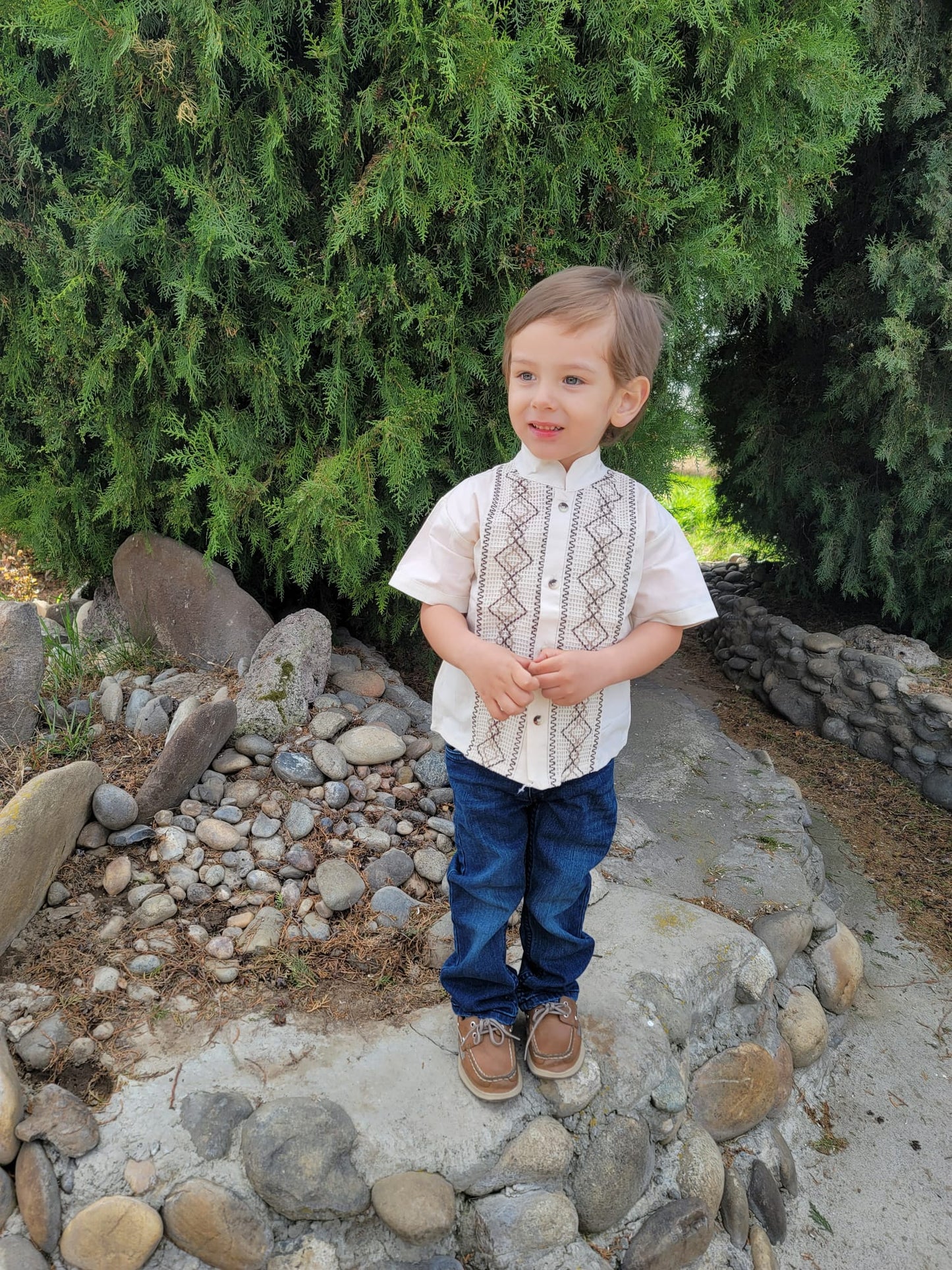 Mexican guayaberas for boys