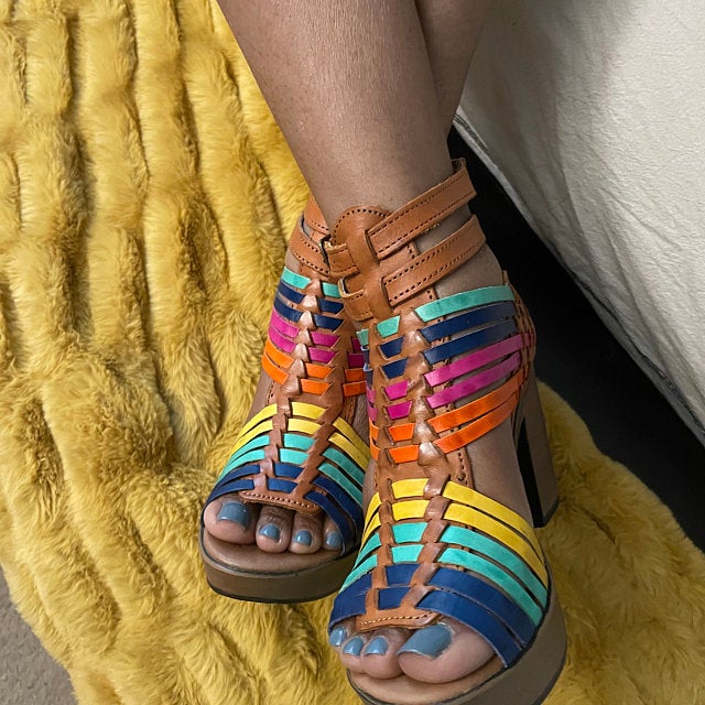 Emerita multicolor huarache mexicano