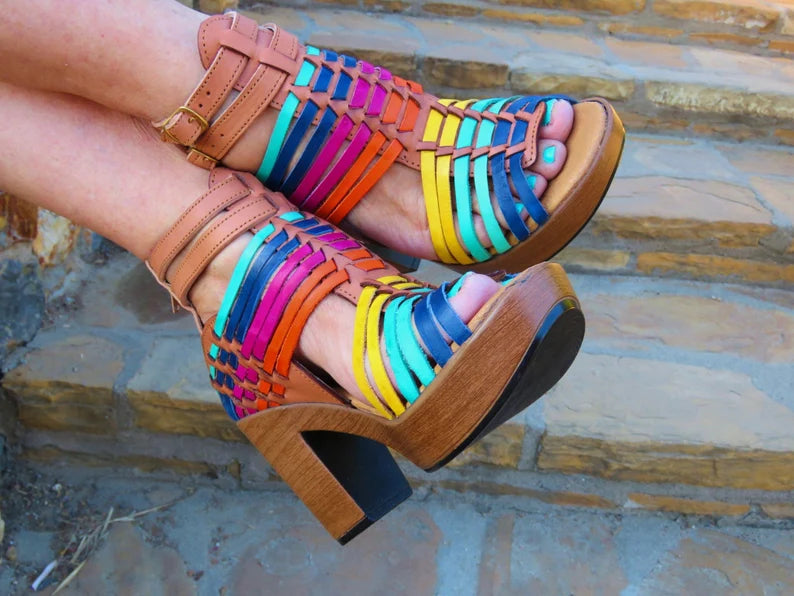 Emerita multicolor huarache mexicano