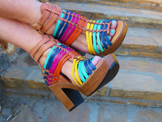 Emerita multicolor huarache mexicano