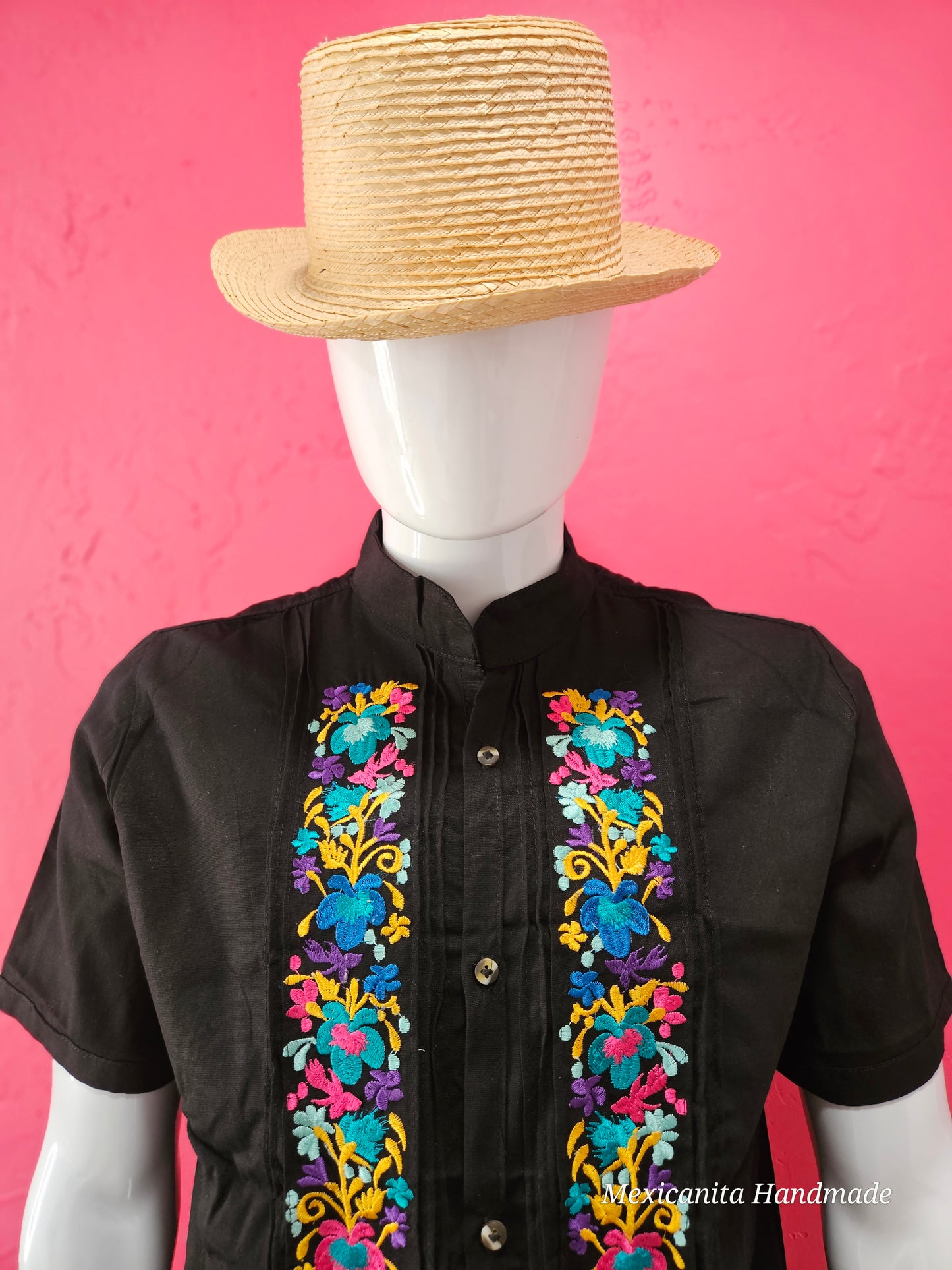 San Blas guayabera for men, shirts for men, mexican guayabera