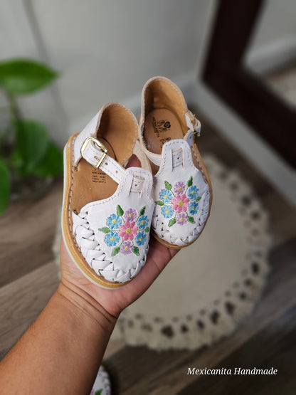 Sandalia huaraches para bebés y niños pequeños/Huaraches para bebe//Zapatos para niñas/huaraches mexicanos para bebés y niños pequeños//