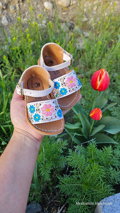 Chantal sandals for babies and girls||Baby huarache||Huarache for girls||Mexican huarache for kids||shoes for girls||Huarache mexicano