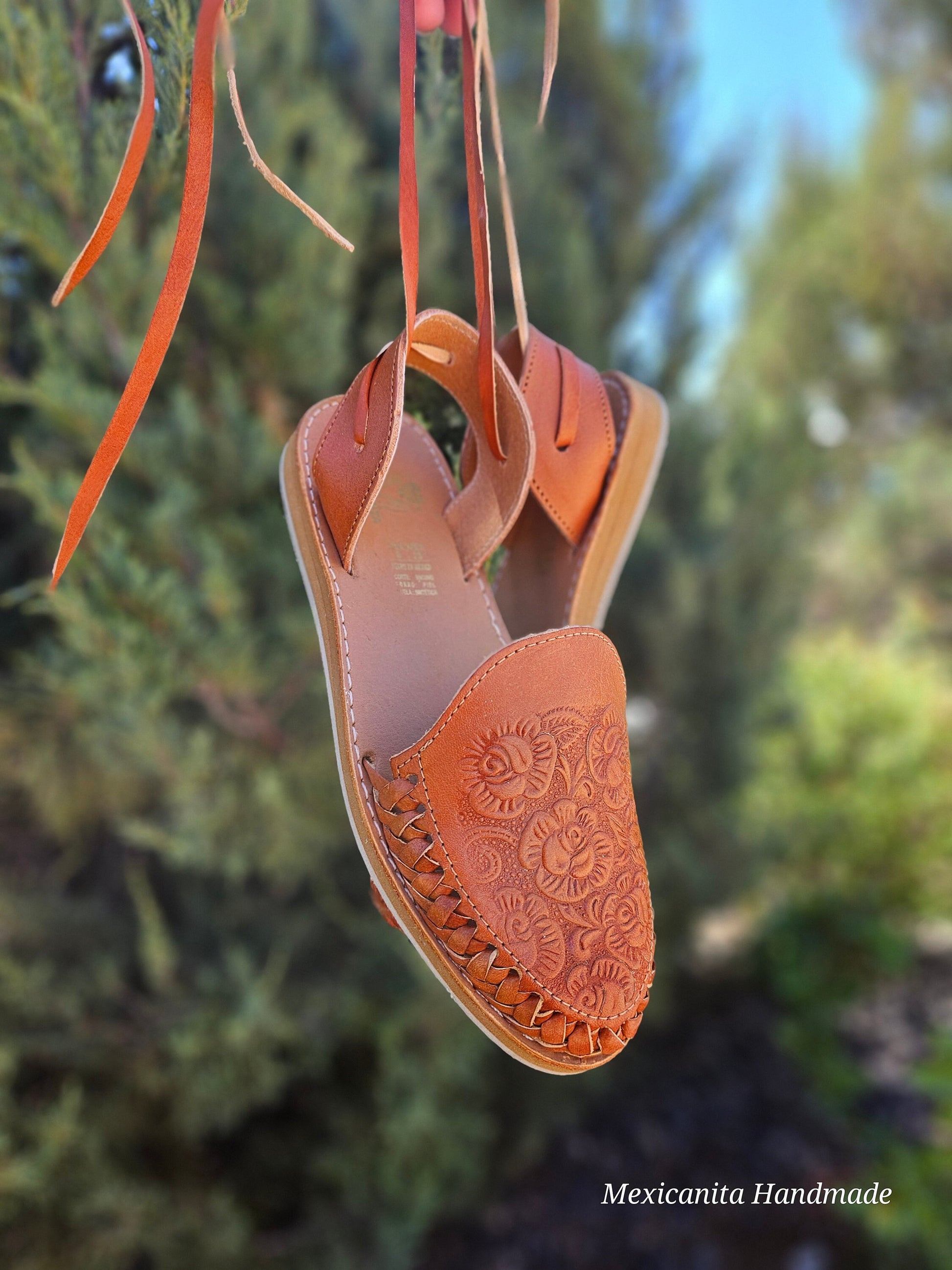 Coquimatlan Mexican huarache sandals//Huarache mexicano//Mexican sandal//Mexican huarache//Mexican shoes//Lace up sandal||hand tooled sandal