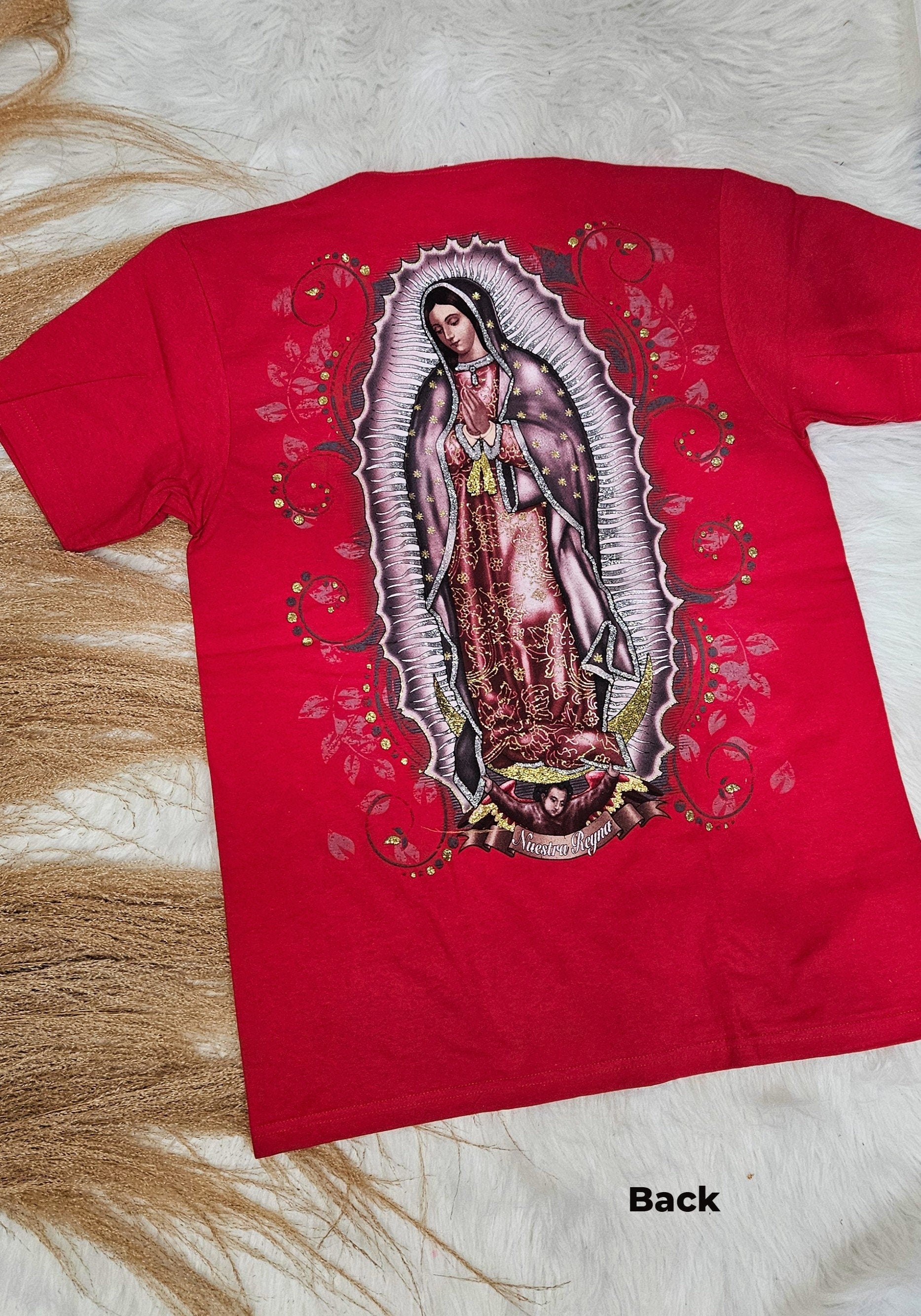 Virgen de Guadalupe blouse|| Virgencita t-shirt|| Lady of Guadalupe blouse||Virgen morena blouse