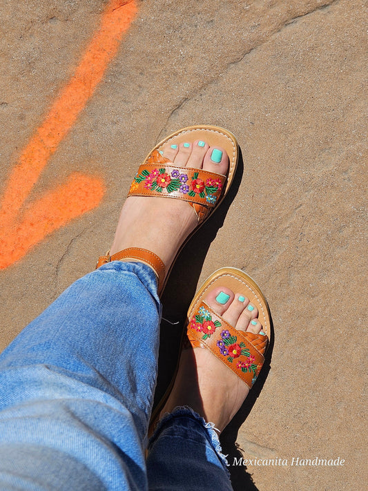 Autlan huarache mexicano||Mexican huarache||Womens huarache sandals||Mexican shoes||Summer sandals