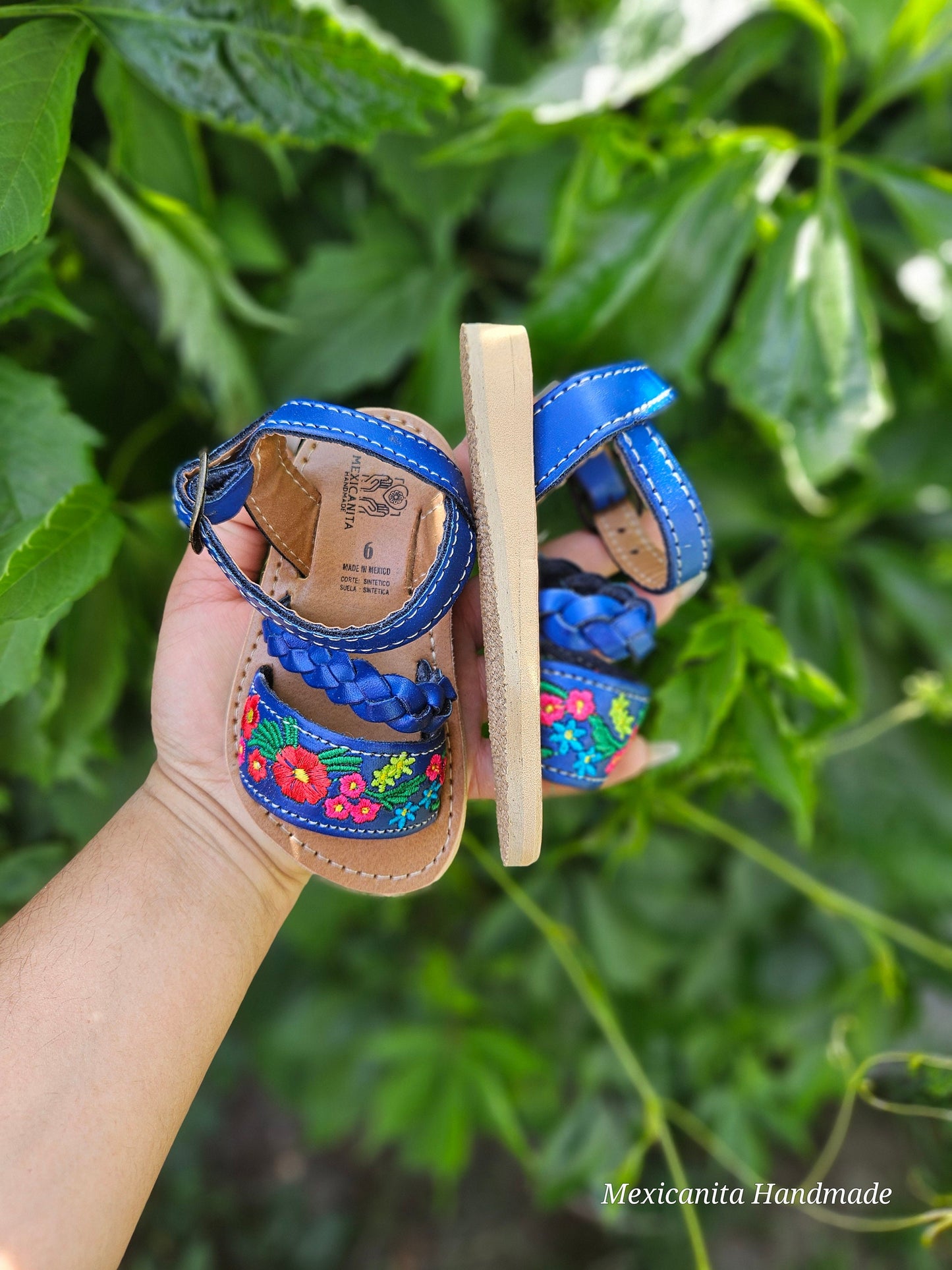 Natalia blue Babies and toddlers huaraches sandal/Huaraches para bebe//Girls sandals, huaraches for babies and toddlers, baby shower gift