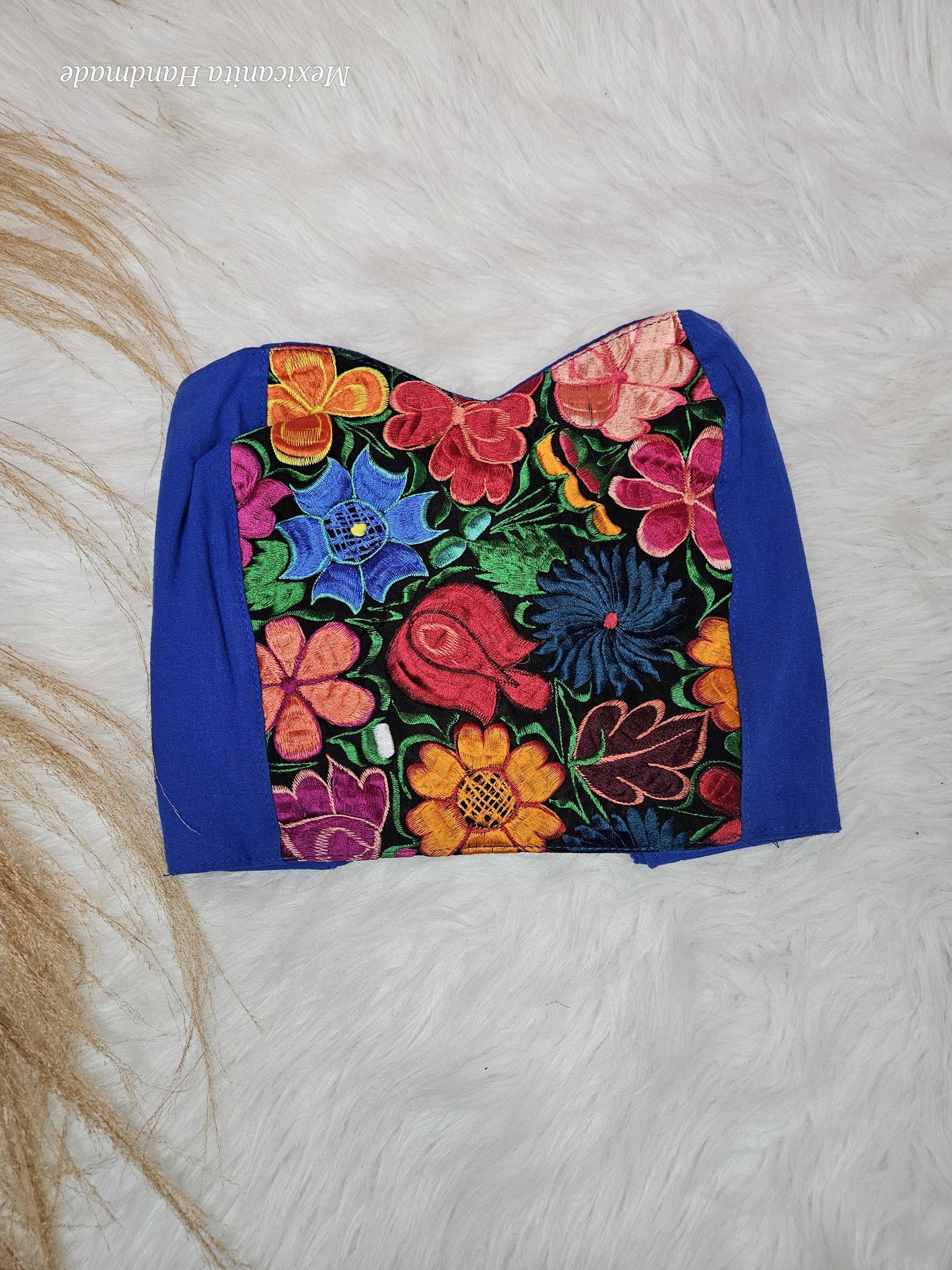 Mexican embroidered crop top|| Mexican blouse||Embroidered crop top||Mexican top for women||Crop top for women||Fiesta mexicana outfit/