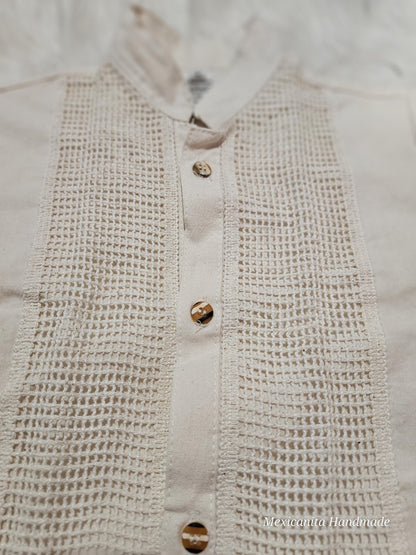 Mexican guayaberas for boys, Boys shirts, Mexican shirts for boys, guayabera for toddlers, guayabera for kids, first communion shirt||Adriel