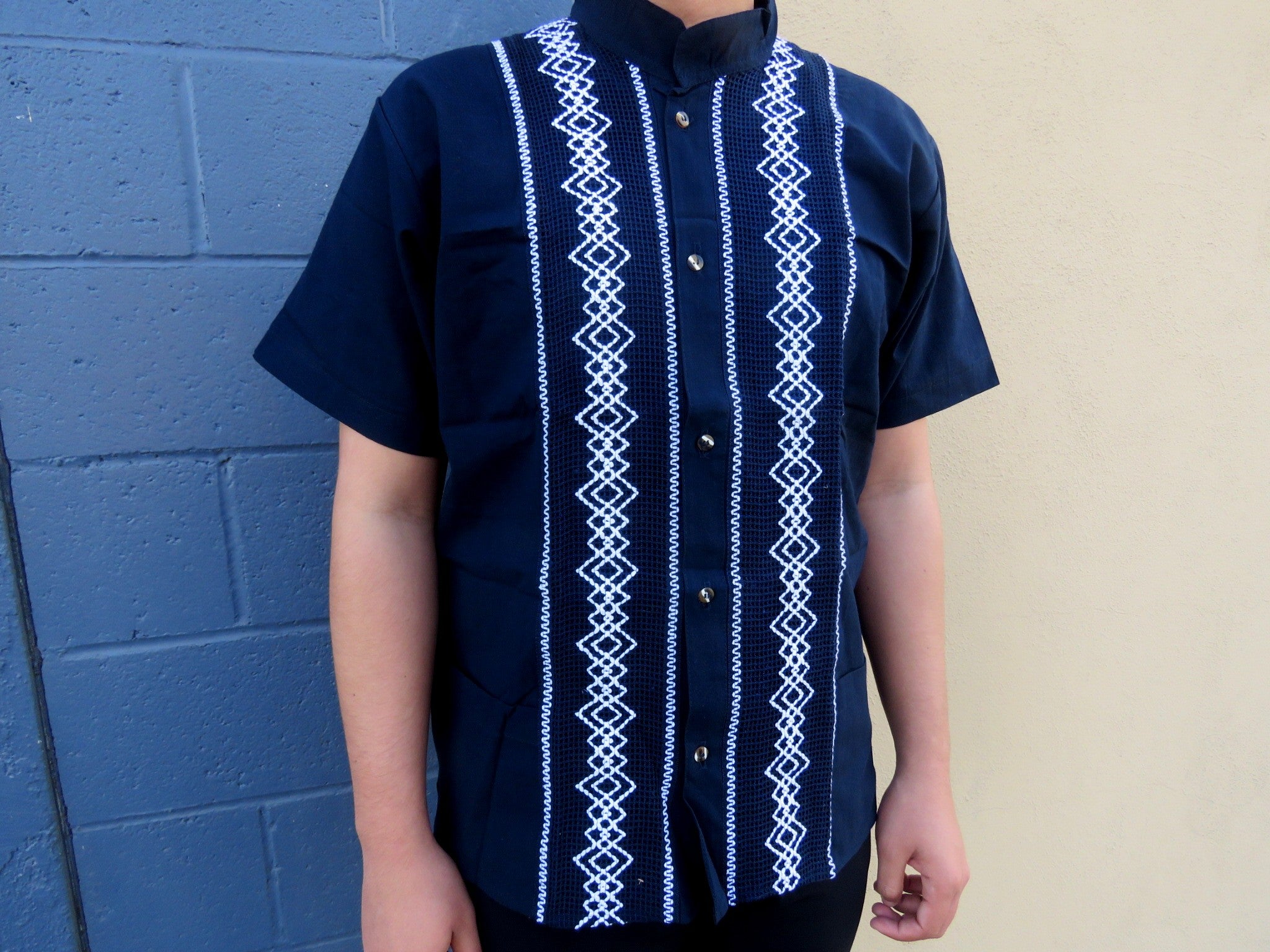 Marino Mens Mexican Shirt/Guayabera/Gifts for him – MEXICANITA-HANDMADE