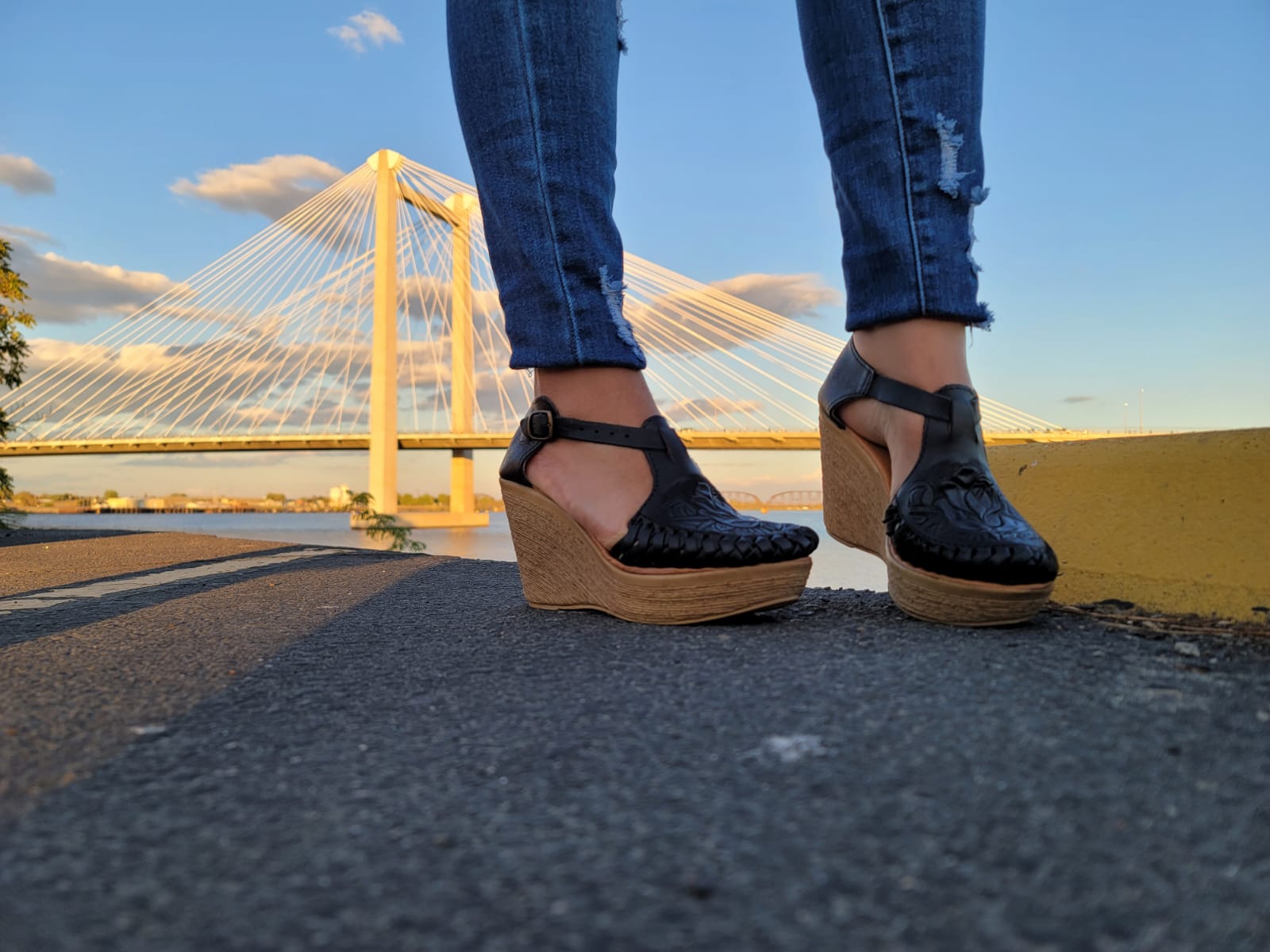 Wedge huarache outlet sandals