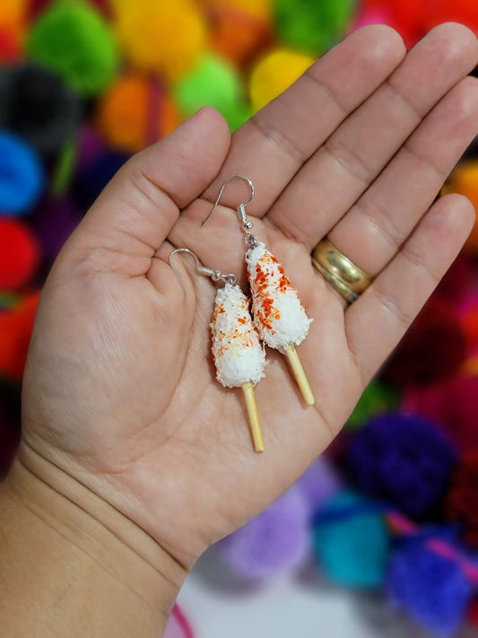 Mexican Esquite earrings ||Elote Mexicano earrings||Duro con chile||Takis||Chetos