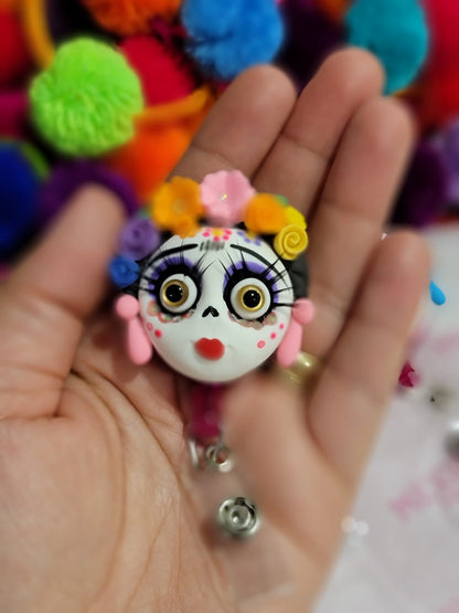 Frida kahlo badge reel