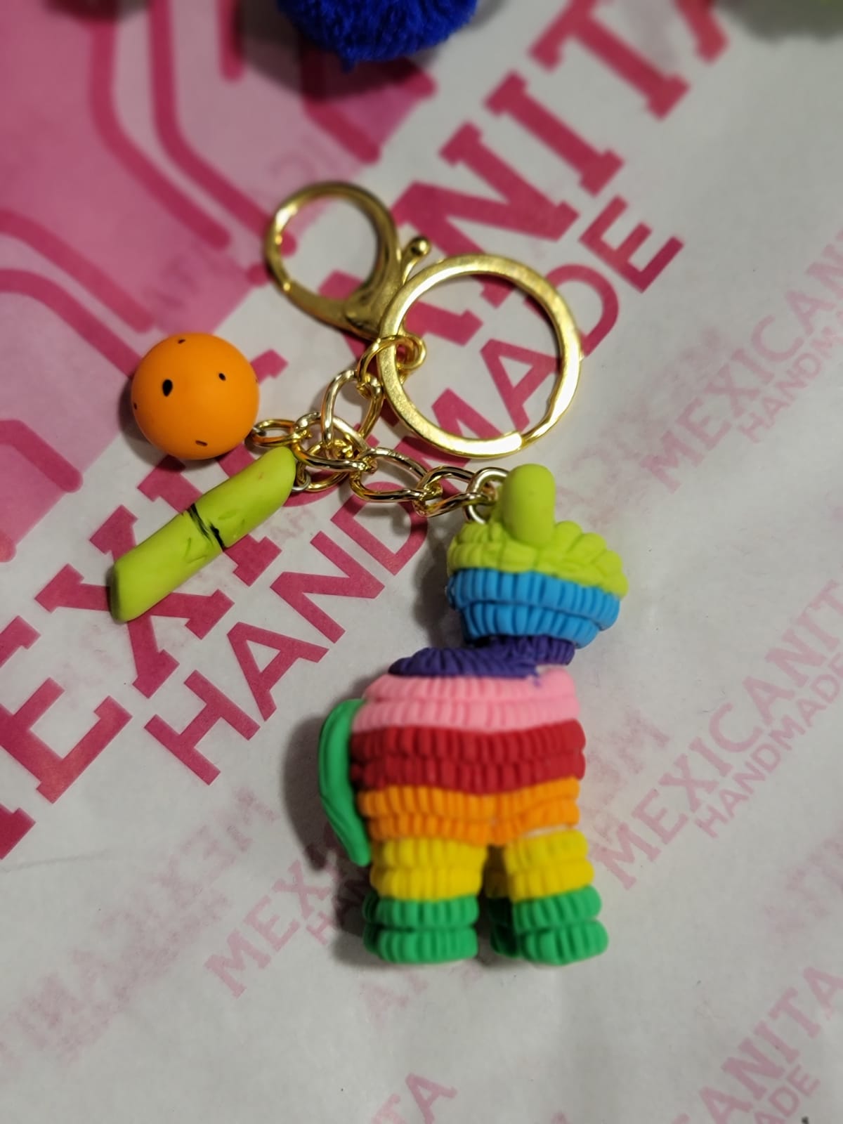 Pinata burrito keychain|| Burrito keychain