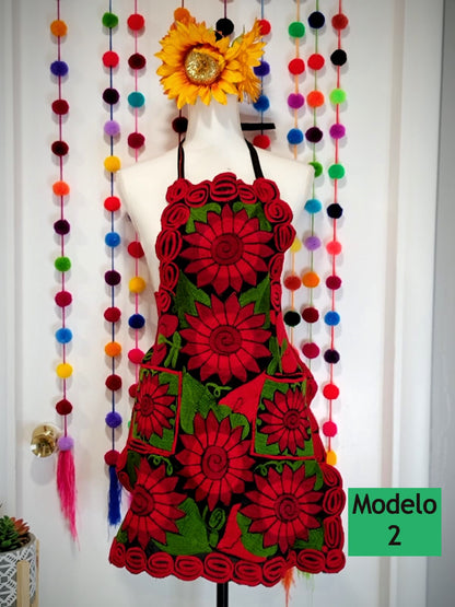 Sunflower Apron|| Mexican Apron