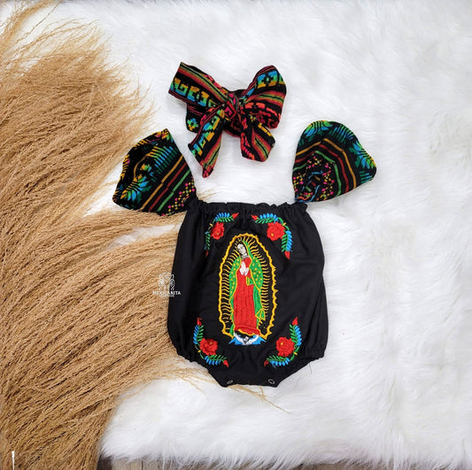 Virgencita outfit || Virgen de Guadalupe onesie|