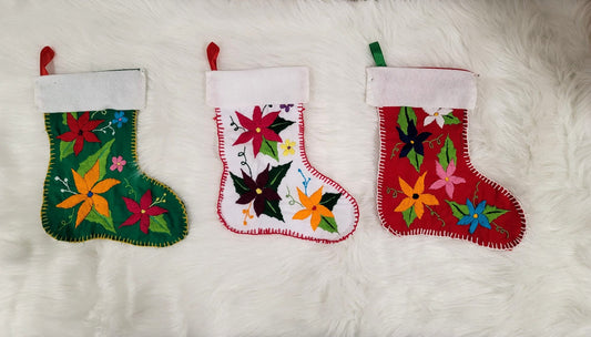 Christmas stockings|| Embroidery stocking