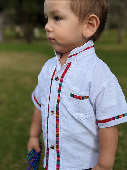 Dad and Son matching guayabera