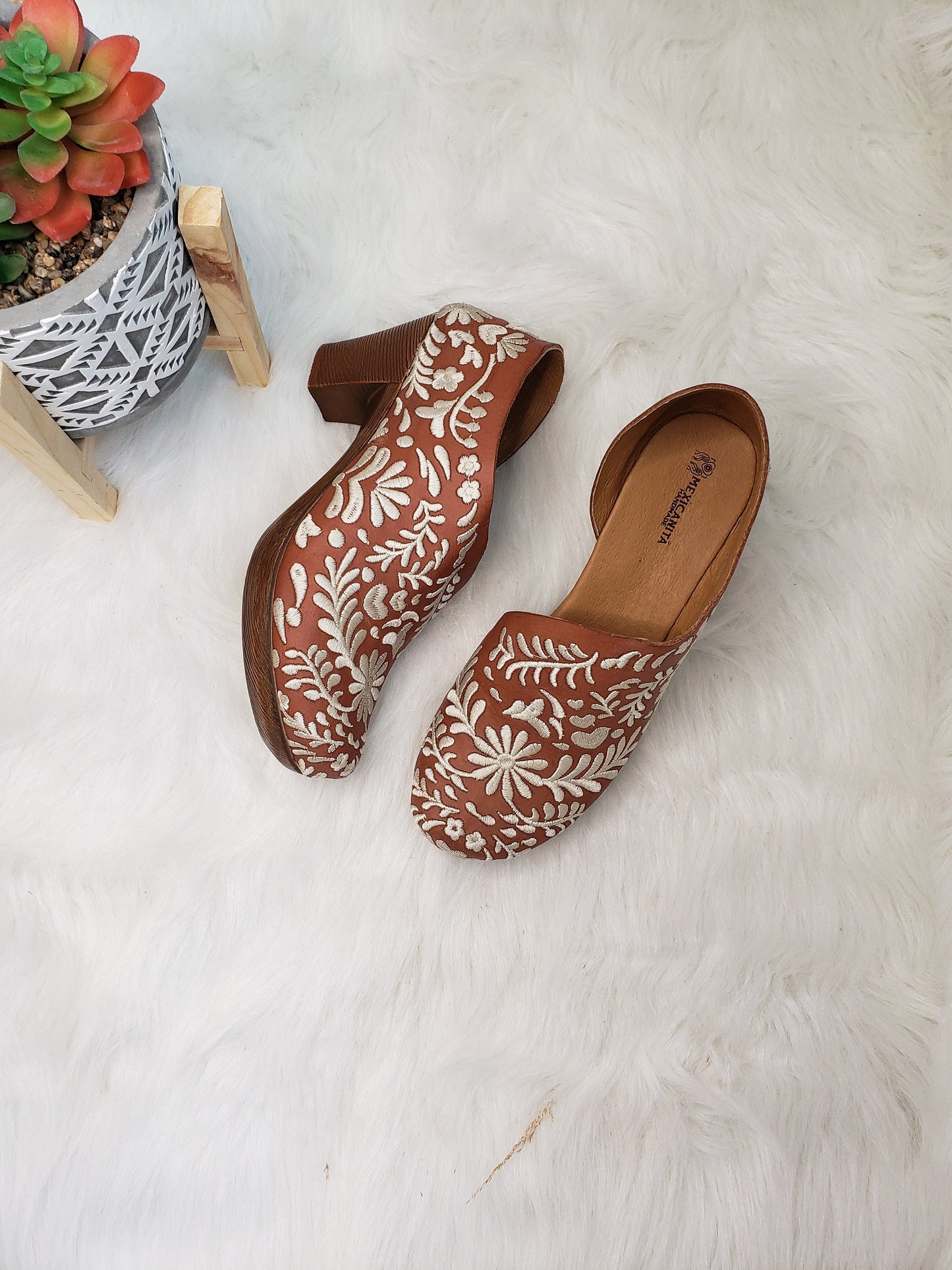 Stella low heel||embroidered Mexican wedges/Mexican huarache||Mexican heels//Huarache mexicano||Mexican sandal||huarache