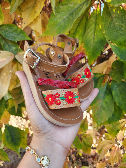 Natalia Babies and toddlers huaraches sandal/Huaraches para bebe//Girls sandals/Mexican huaraches for babies and toddlers//Mexican shoes