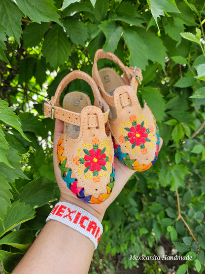 Fanny Babies and toddlers huaraches/Huaraches para bebe/Huaraches for girls/Girls shoes//Mexican huaraches for babies and toddlers