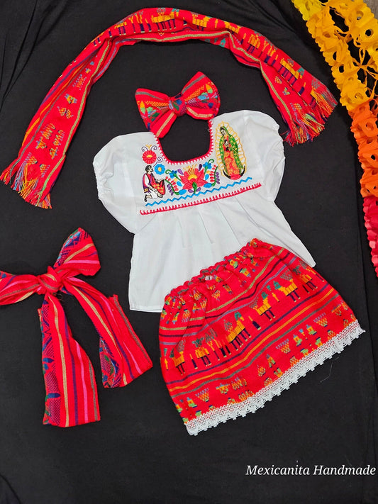 Virgen de guadalupe outift for girls||Virgencita dress|| Virgencita outfit || Virgen Maria dress|| Lady of guadalupe dress||