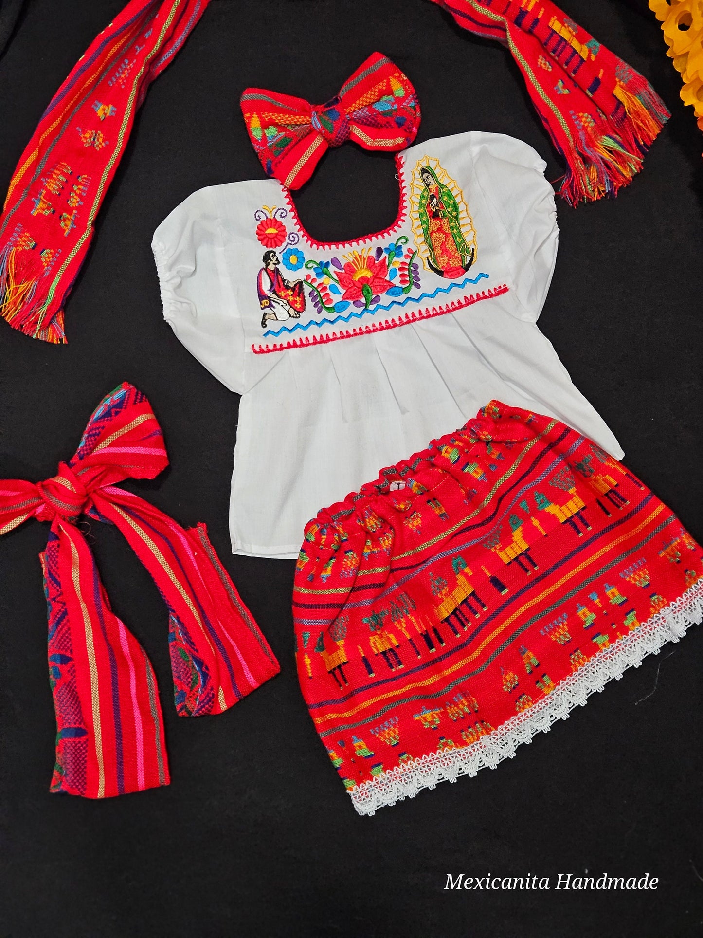 Virgen de guadalupe outift for girls||Virgencita dress|| Virgencita outfit || Virgen Maria dress|| Lady of guadalupe dress||