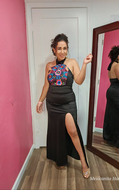 Coquette dress// Mexican dress women// Mexican party dress//Embroidere MEXICANITA-HANDMADE Coquette dress// Mexican dress women// Mexican party dress//Embroidere MEXICANITA-HANDMADE